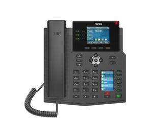 Fanvil X4U, 12 líneas SIP, 1 pantalla lateral