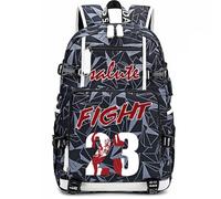 FANwenfeng Jugador de baloncesto Estrella 23 Mochila multifunción Estudiante de Viaje portátil fanáticos del Bolso para Hombres Mujeres