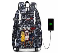 FANwenfeng Jugador de baloncesto Estrella Legend Eever Ends Mochila multifunción Estudiante de Viaje portátil fanáticos del Bolso para Hombres Mujeres