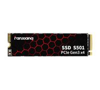 fanxiang M.2 SSD 256GB, PCIe Gen3.0 x4 2280, hasta 2000 MB/s de Lectura，SSD NVMe de 256 GB con Pasta térmica de grafeno，Ordenador Portátil y de Sobremesa, Disco Duro Interno