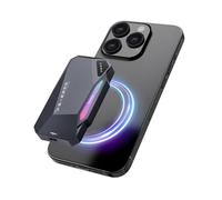 fanxiang SSD portátil magnético 2TB Tipo 3.2 Gen 2x2 hasta 2050 MB/s grabación y Almacenamiento en ProRes 4K con Anillo magnético, iluminación de Control táctil RGB para iPhone/Android/PC/Mac-PS2200