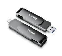 fanxiang Unidad USB SSD externa de 512 GB hasta 2050 MB/s SSD externa rápida USB C Drive 2 en 1 unidad flash dual tipo C + USB A 3.2 Gen2 unidad de estado sólido para iPhone 15/Android/Tablet/PC/Mac
