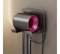 FANXIYA Soporte para Secador de Pelo sin Taladro Metal Soporte Universal Secadora Porta Secador Pelo Pared para Baño Dormitorio Cocina Hoteles Peluqueria (Gris)