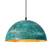 FanXus Lámpara colgante de casa de campo americana de 1 luz, lámpara colgante Lámpara colgante de techo Lámpara colgante para isla de cocina para sala de estar Verde Made in China