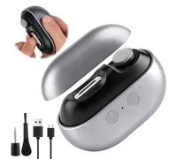 Fanyil Cortauñas Eléctrico Easy Clip 2026, Automático Silencioso para Personas Mayores y Adultos, Luz LED Integrada, Pulidor Incorporado, Recargable USB-C, Seguro e Indoloro para Uñas Gruesas