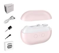 Fanyil Easy Smart Nail Clipper, Electric Nail Clipper for Seniors, 3-in-1 Multi-Functional with LED Light & Storage Box, Convenient and Compact, for Elderly (Pink)