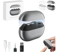 Fanyil/Sherum/Pubyfun/Glosrity/Yosody Easyclip Smart Nail Clipper, 2025 Upgraded Electric Nail Clipper, 2 Speeds Automatic Nail Trimmer with LED Light & Clip Storage, for Adults(Gray)