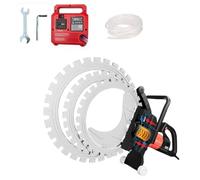 FANYING Sierra toroidal para hormigón con Motor de Cobre Puro de 8900 W, Corte de 90° sin ángulo Muerto, Bomba de Agua sin Polvo y Kit de Cuchillas para Granito, hormigón y mármol. 600