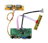 FanyiTek DP VGA - Placa controladora de audio para pantalla LCD LTM170EX LTM170E8 LTM190E4 1280x1024 30pin 4CCFL lvds LCD