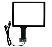 FanyiTek Panel táctil capacitivo, sensor táctil de 10.4 pulgadas, compatible con 10 puntos multitáctil, funciona para pantalla LCD de 10.4 pulgadas, 800 x 600, 1024 x 768 4:3