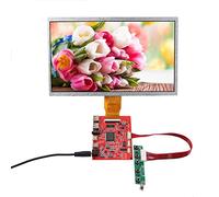 FanyiTek Pantalla LCD IPS de 10,1 pulgadas, 1024 x 600 HD, 4:3, 800 nits, 50 pines y placa de controlador USB mini HDMI tipo C