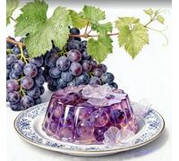 FanZheZhe 11CT Kit Punto a Croce Timbrato Fai-da-te kit de adornos de punto de cruz de flores coloridas para adultos principiantes, decoración del hogar Jalea de uva 11ct40x50cm