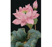 FanZheZhe mantel punto de cruz kit completo hilo y tela dmc manteles Loto 11ct40x50cm Juego de Punto de Cruz con Patrón e Instrucciones,Kit de punto de cruz