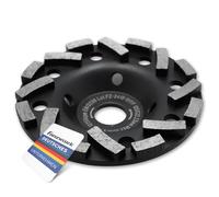 FANZTOOL Disco De Copa de Diamante Premium Abrasivo 125 mm x 22,2 mm para Materiales de Construcción Abrasivos, Solado, Enlucido, Asfalto