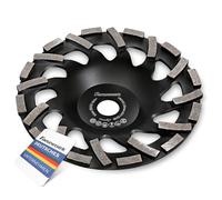 FANZTOOL Disco de diamante 180 x 22,2 mm, modelo H para hormigón, universal, con orificio grande para lijadora