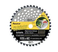 Fanztool Hoja de Sierra para Desbrozadora con Protector de Dientes y Anti-enredos,Cuchilla de Repuesto para Recortadoras de Césped y Desbrozadoras a Batería y Gasolina (40D TB)