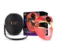 FAQ 202 Máscara facial LED inalámbrica con estuche de viaje - Cuidado antiedad con 8 ajustes - 600 puntos de luz para el tratamiento dirigido y el cuidado facial - Pack de viaje, ligero y duradero