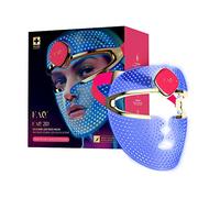 FAQ FOREO 201 Máscara de luminoterapia facial LED RGB, Antiarrugas, Belleza con tratamiento localizado, Máscara LED facial inalámbrica, 600 puntos de luz, Dispositivo de belleza portable