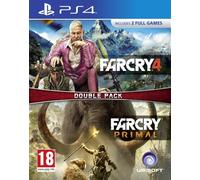 Far Cry Primal / Far Cry 4, Double Pack Juego para Consola PlayStation 4, PS4