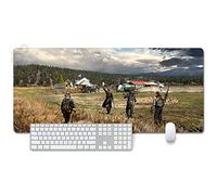 Far Cry XXL Anime Alfombrilla para ratón 900 x 400 mm - Speed Gaming Mousepad - Mouse Pad para Ordenador - 3mm Goma Antideslizante, para Gamers Ordenador, PC y Laptop, E
