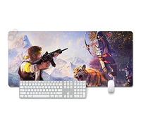Far Cry XXL Anime Alfombrilla para ratón 900 x 400 mm - Speed Gaming Mousepad - Mouse Pad para Ordenador - 3mm Goma Antideslizante, para Gamers Ordenador, PC y Laptop, G