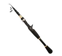Far Telescopic Fishing Pole | Bait Casting Rod | Long Range Casting Fishings Rods, Portable Far Castings Fishings Pole, Sturdy Telescopic Fishing Rod for Beginner