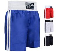 Farabi Sports Pro Boxing Shorts para Entrenamiento de Boxeo Punching Sparring Fitness Gym MMA Muay Thai Kick Boxing Pantalones (2X-Large, Blue)