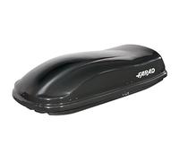 Farad, Cofre de Techo Marlin, 400L, Doble Apertura Lateral, Homologación TÜV-GS, Cerradura Centralizada con Llave de Seguridad, Resistente a los Rayos UV, Negro Brillante