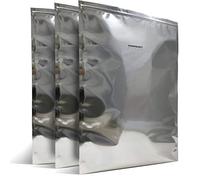 Faraday Defense Kit de 3 piezas NEST-Z Faraday Bolsa EMP/Solar-Flare Prepper Ultra Grueso - Diseño de grado militar, rendimiento de blindaje superior, radios, discos duros, tabletas, ordenadores portátiles, solar fabricado en Estados Unidos