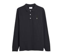 Farah BLANES LS Polo, Negro, L para Hombre