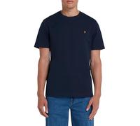 Farah Camiseta Danny REG SS, Azul Marino, XXL