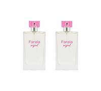 FARALA - Original, Colonia Mujer, 2x75 ml, Pack 2, Perfume Formato Spray, Eau de Toilette Natural y Femenina, Aroma Floral Especiado, Fragancia Fresca, Juvenil y de Larga Duración