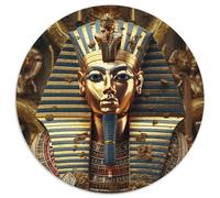 faraón Egipcio 1000p Rompecabezas Redondo Adultos-Niños Pharaoh Circular Puzzle Niños: Hombres Construir Maquetas 1000pcs (67.5x67.5cm)