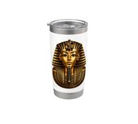 Faraón Egipcio Antiguo Egipto Rey Arqueología Arte Vaso térmico de acero inoxidable de doble pared