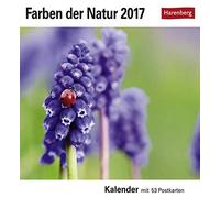 Farben der Natur Postkartenkalender 2023: Wochenkalender mit 53 Postkarten