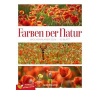 Farben der Natur Wochenplaner Kalender 2026 | Abwechslungsreicher Natur-Wochenkalender im Hochformat (25x33 cm) | Bildkompositionen im Triplet-Stil