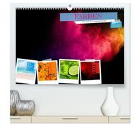 FARBEN Die Macht der heilenden Farben (hochwertiger Premium Wandkalender 2026 DIN A2 quer), Kunstdruck in Hochglanz: FARBEN begleiten uns durch den Alltag. Sie sind aber weitaus mehr als nur FARBEN!