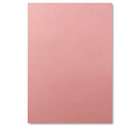 FarbenFroh - Cartulina para manualidades, 25 unidades, DIN A4, 240 g/m², 21 x 29,7 cm, rosa viejo (rosa), cartulina fotográfica