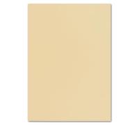 FarbenFroh - Cartulina para manualidades, 50 unidades, DIN A4, 240 g/m², 21 x 29,7 cm, caramelo (marrón), cartulina fotográfica