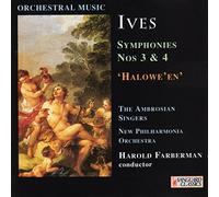 Farberman - Ives;Symphonies 3 + 4