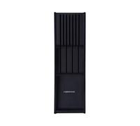 Farberware 5229614 - Organizador de cuchillos con 7 ranuras para cajones, plástico, color negro