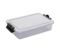 Farberware build-a-board snacklebox con tapa de plástico con cerradur