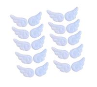 Farbic - Accesorio de ala de ángel con pin seguro para decoración de moda y trajes diarios, accesorio de broche de ángel, One Size, como se describe