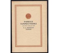 Farbige Sammelwerke aus dem Verlag von E. A. Seemann Leipzig.