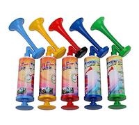 FARBIN 5 mini bombas de mano de bocina de aire para niños, juguete de regalo, fabricante de ruido fuerte, cuernos de fiesta no tóxicos para niños, bocina de aire de mano para eventos deportivos,