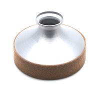 FarBoat Instrument Accessories Herramienta de práctica para silenciar saxofón alto, aleación de aluminio plateado, paquete de 1