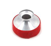 FarBoat Silenciador de metal para saxofón soprano, accesorio silenciador para saxofón tenor (rojo)