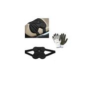 farbrothersonline Compatible con Vespa S 50 4T Sport Funda DE Asiento COJIN para Scooter ANTISUDOR Tucano Urbano 326N1 EN Aero 3D Net Negro Cool Fresh 29X33 Espesor 2CM Fresco EN EL Asiento