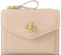 Farcauo Billetera Mujer Rosa Cartera Niño Pequeña Bolso Pequeño Piel Monederos Piel De Mano para Movil Bolsos Billetera Mujer