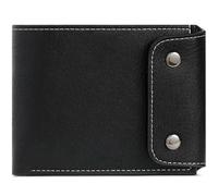 Farcauo Carteras Hombre Negro Carteiras Homens Pequeña Hombre Billeteras De Piel Hombre Cuero Tarjetero Pequeñas Piel Mini Monedero Regalos para Hombre Cartera Minimalista Hombre